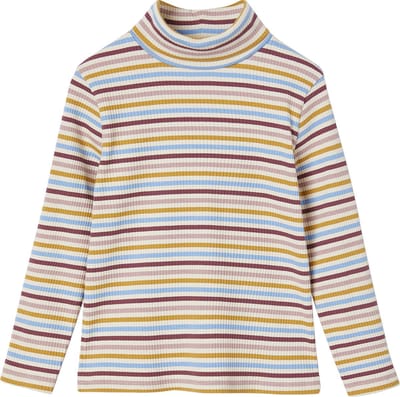 Vertbaudet T-shirt met rolkraag van ribstof meisjes