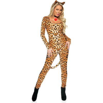 Dames jumpsuit Leg Avenue Cougar