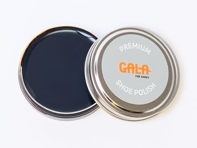 GALA Premium Shoe Polish 50 ml (schoenpoets voor glad leer) - Zwart