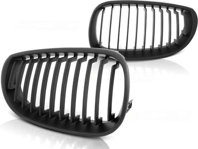 Grill BMW E60/E61 07 03-10 ZWART