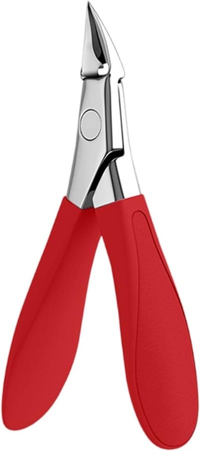 Professionele nagelknipper voor dikke nagels en ingegroeide teennagels met schuin lemmet, ideaal voor pedicure en manicure, 9,5 x 5,9 cm