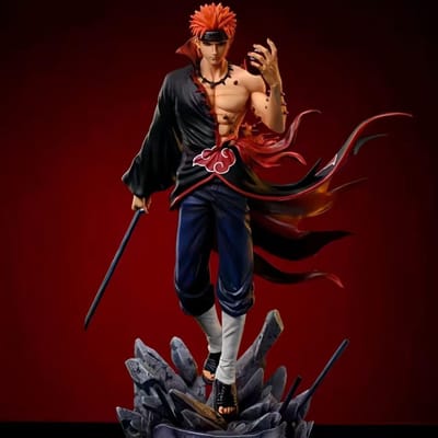 Mooie Naruto actiefiguur anime verzamelobject speelgoed Naruto Shippuden hoge kwaliteit PVC model figuur populaire Japanse anime cadeau black