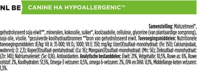Purina Pro Plan VD HA Hypoallergeen Hond - 2 x 11 kg