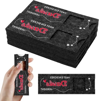 20 Stuks "HAST A DICKES Thank You" Chocoladeverpakking Geschenken voor Bruiloft, Verjaardag en Bedrijfsevenementen