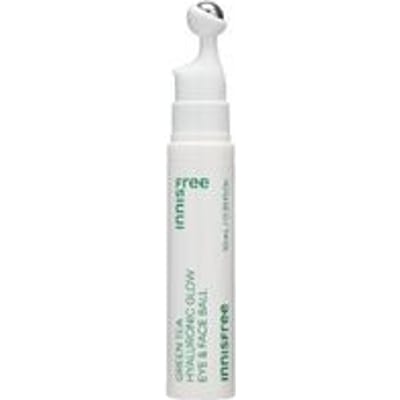 innisfree - Green Tea Hyaluronic Glow Eye & Face Ball - Serum Oogroller