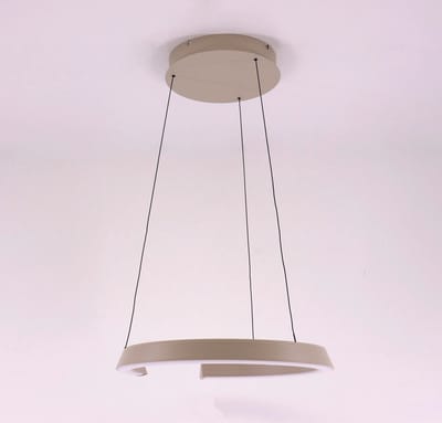 Hanglamp rond dimtowarm - Créme comfort-lift - Diameter 50cm