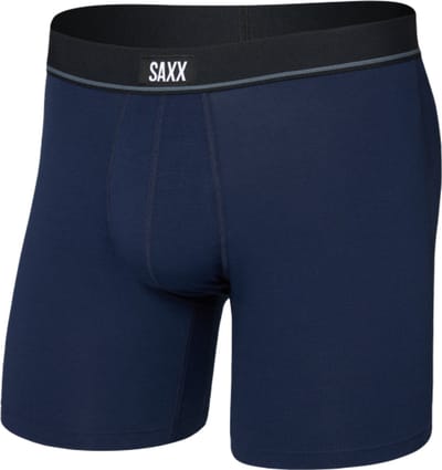 SAXX UNDERWEAR ESSENTIAL COTTON BOXER KLEUR MARITIME MAAT M