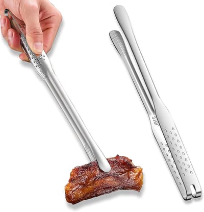 Roestvrijstalen Keukentangen voor Koken, Barbecue en Salades - Geschikt voor Buffet, Serveren en Pasta (23.5cm)