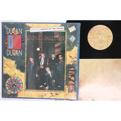LP Plaat DURAN DURAN  Seven And The Ragged Tiger ST12310 CAPITOL 1983 VS Rock Gebruikt