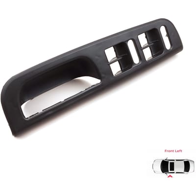 Panneau de porte conducteur BDP832 Noir 3B1867171E pour VW Passat B5 Bora Jetta Golf MK4