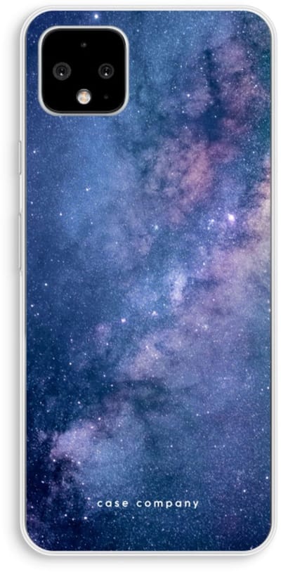 Case Company® - Hoesje geschikt voor Google Pixel 4 XL hoesje - Nebula - Soft Cover Telefoonhoesje - Bescherming aan alle Kanten en Schermrand