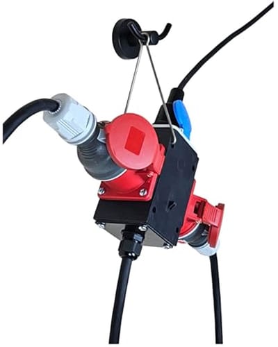 Draagbare stroomverdeler met CEE en Schuko stopcontacten - 380V en 230V - IP44 waterdicht