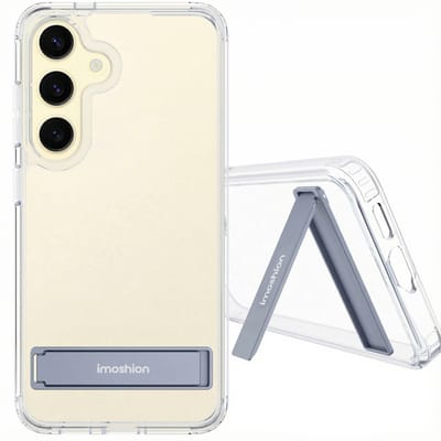 imoshion Hoesje - Geschikt voor Samsung Galaxy S24 - Stand Backcover - Transparant