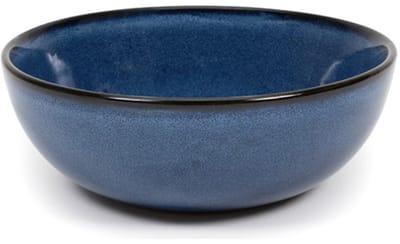 PASCALE NAESSENS KOM M DONKERBLAUW GEGLAZUURD PURE 16 CM X 6 CM (4 stuks)