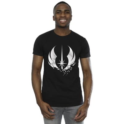 Star Wars Heren Obi-Wan Kenobi Order Fractured T-Shirt (Zwart)