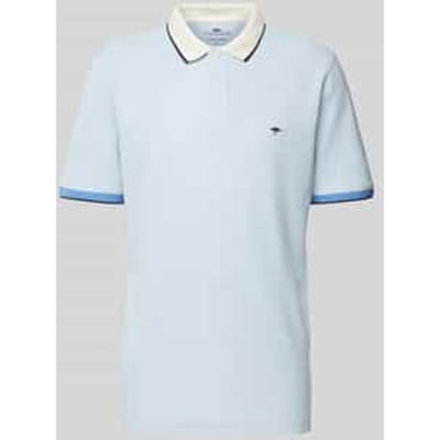 Regular fit poloshirt met contrastgarnering