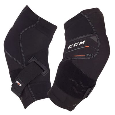 CCM Referee Elleboogbeschermers - Senior - Maat M - Lycra/Mesh - Laag Profiel