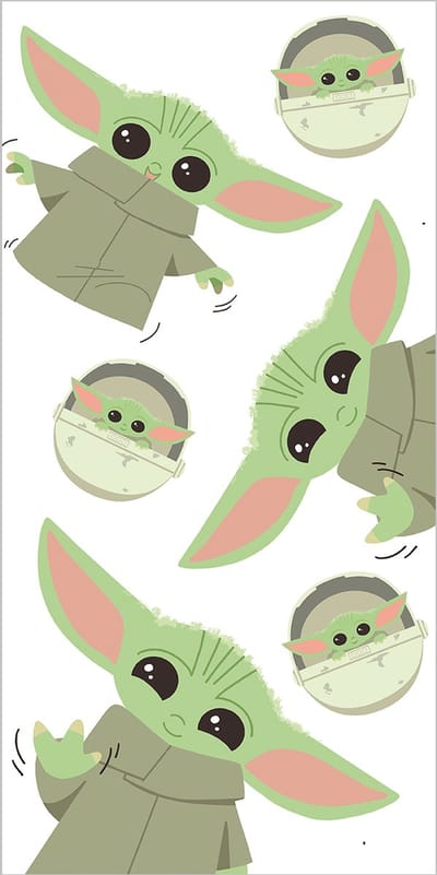 Star Wars Strandlaken Baby Yoda - 70 x 140 cm - Katoen