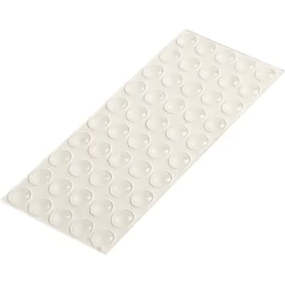 Fix-o-moll Antislip Meubelpad Stootbuffer - Zelfklevend - Kunststof - 8x1,6mm - Rond - 50 Stuks