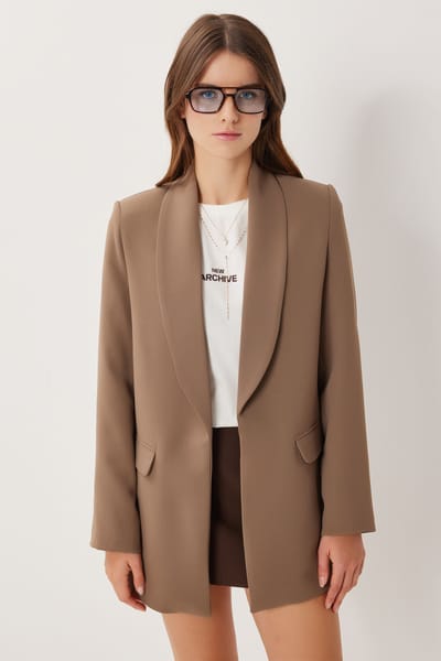 Gabardine Regular Fit Jas