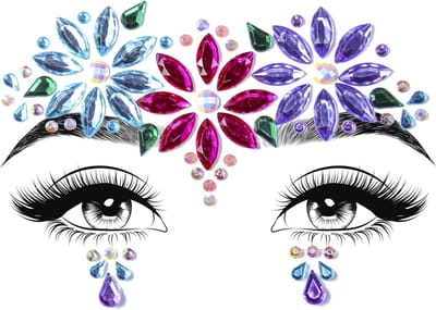 Gezichtstickers voor vrouwen Leg Avenue Dahlia