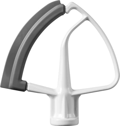 Een fijne mixer geschikt voor middelgrote KitchenAid staande mixers (met kantelbare kop, inhoud 4,5-5 liter).