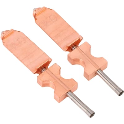2 Stuks 0.4mm Hotend Vervanging voor AD5X 3D Printer Volledig Metaal Snel Afneembare Nozzle Hotend beige