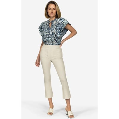 Ibana Parlotte Antique White Size: 38 | Straight Pants Outlet | Dames | Wit