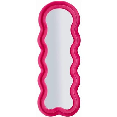 Spiegel Miki Wall Mirror Velvet Fuchsia 60×4×160 cm
