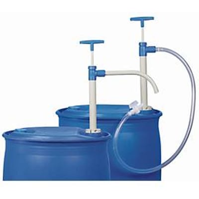 Vatpomp, 0,23 l/slag, polypropyleen, dompeldiepte 650 mm, vaste persbocht, voor chemicaliën