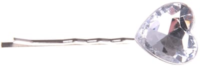 Schuifspeldje hartje strass