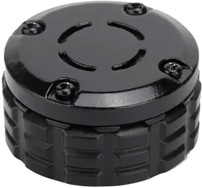 Autoradio Knop - Volume Regelaar - Muziek Bediening - Anti Slip Grip - 37mm Diameter - Zwart