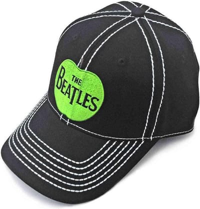 The Beatles - Apple Baseball pet - Zwart