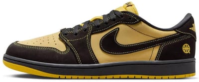 Jordan 1 Retro Low OG Quai 54 Black Tour Yellow Red