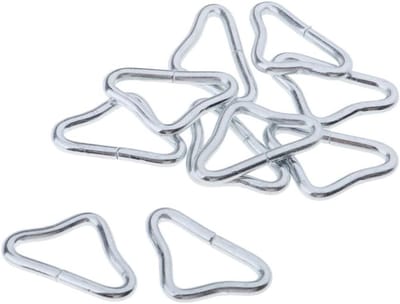 Triangle Ring Buckle 10 Stuks 1.5" V-Ringen Accessoires voor Trampoline Onderdelen en Reparaties