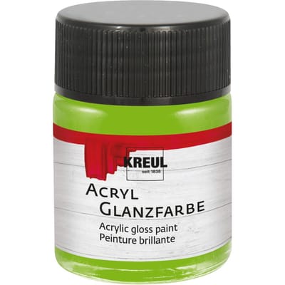 KREUL Acrylglansverf, 50 ml - Limoengroen