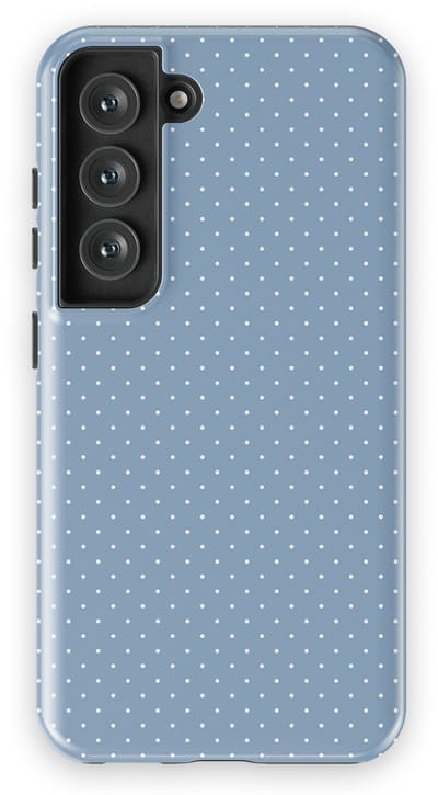 Micro Dots Tough Hoesje Samsung Galaxy S23 | Geschikt Voor Mag | Stippen Motief Backcover Samsung Galaxy S23 Sky Spark
