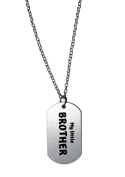Akyol - mijn kleine broertje ketting - Broer - familie - cadeau