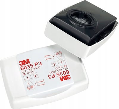3M 6035 stoffilter-set van 2-origineel- P3 beschermen- voor 6000 6500 7500 serie masker