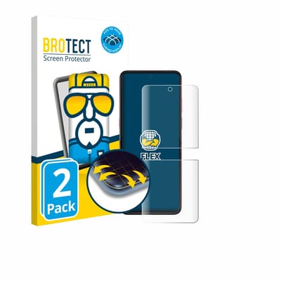 BROTECT - Screenprotector voor Motorola Razr Ultra 2025 - Folie Beschermfolie transparant volledig dekking - 2 Stuks