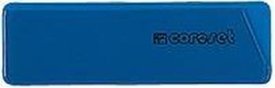 Coroset magnetische etikethouder, 100/VE, 97x30mm, blauw