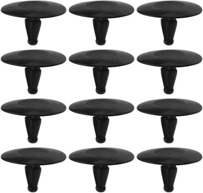 Dailygoods- Isolatieclips 50 Stuks - Compatibel met Toyota Avensis/Camry - 8mm Gatdiameter - 29.8mm Hoofddiameter - 17.1mm Steel Lengte - Duurzaam Kunststof - Retainer Clips