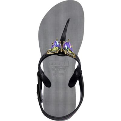 Uzurii | Teenslippers | Dames | Zilver | Maat 35/36
