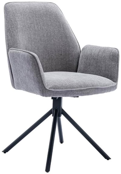 Tower Living - Amaro draaibare armstoel - blauw/grijs
