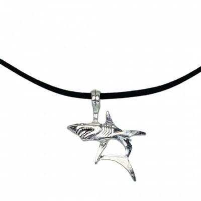 Ketting Haai zilverkleur - Charme Bijoux