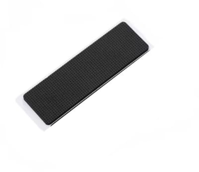 Pootbeschermers - Meubelbeschermer - Vloerbeschermer - Furniture Pads - 4 Stuks - 14,5x4,5CM - Rechthoek - Zwart