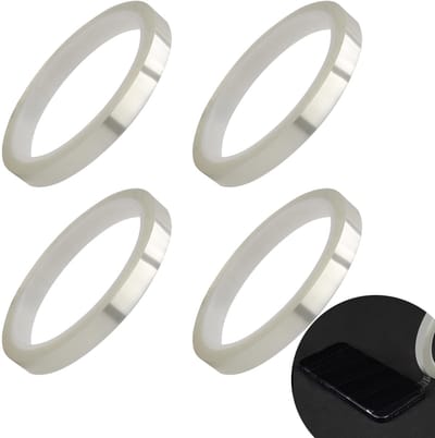 Dailygoods- Hittebestendige Tape 10 mm x 33 m - Transparante Tape - Hoge Temperatuurbestendigheid - Voor Sublimatie - Voor Warmtepers - Tot 250 °C