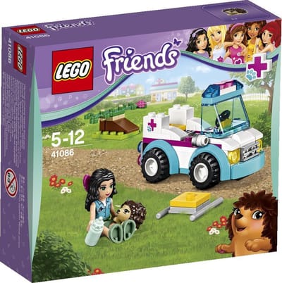 LEGO Friends Dierenambulance, Bouwpakket, 5 jaar, 89 stuk(s)