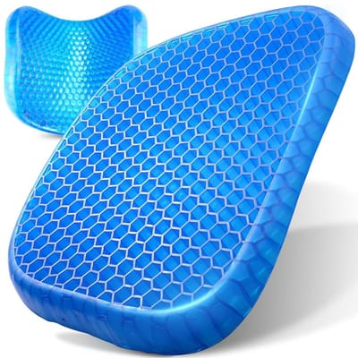 MRKK® Gelkussen voor Zitontlasting - Zitkussen - Ergonomisch Kussen voor Stoel