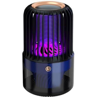 Lampe tue-moustiques électrique USB, appareil répulsif silencieux et portable pour la maison ou l'extérieur